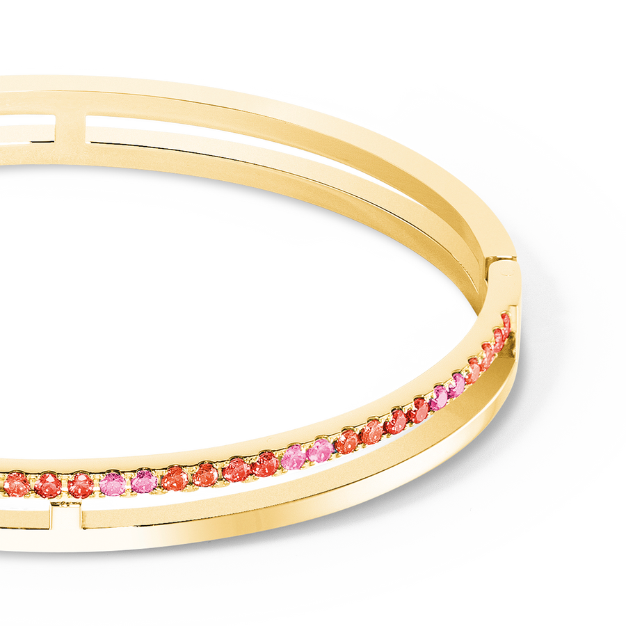 Eternal Unity Bracciale oro-rosso