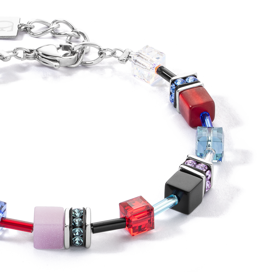 Bracciale GeoCUBE® Iconic in argento-royal