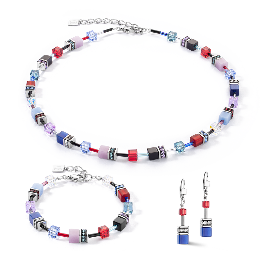 Bracciale GeoCUBE® Iconic in argento-royal