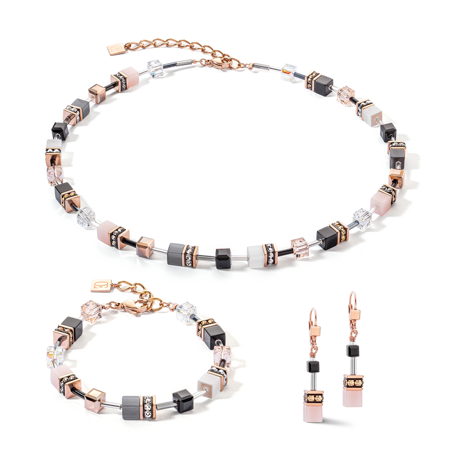 Bracciale GeoCUBE® Iconic oro rosa soft