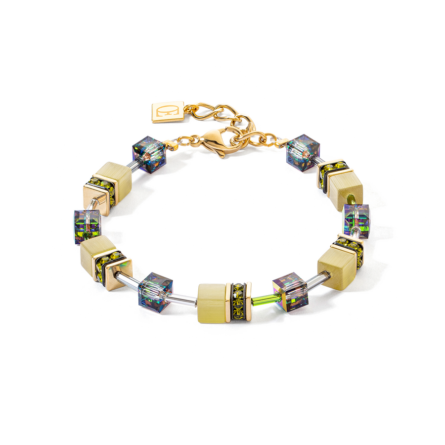 Bracciale GeoCUBE® Iconic Mono Oro oliva