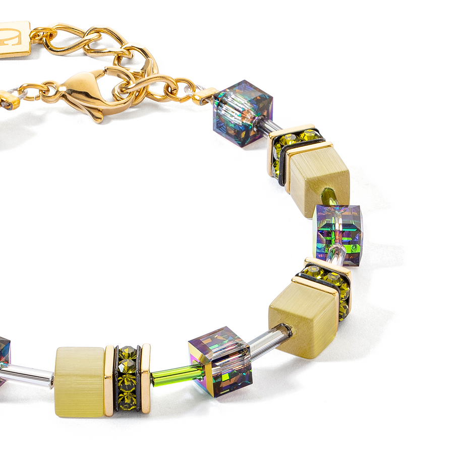 Bracciale GeoCUBE® Iconic Mono Oro oliva