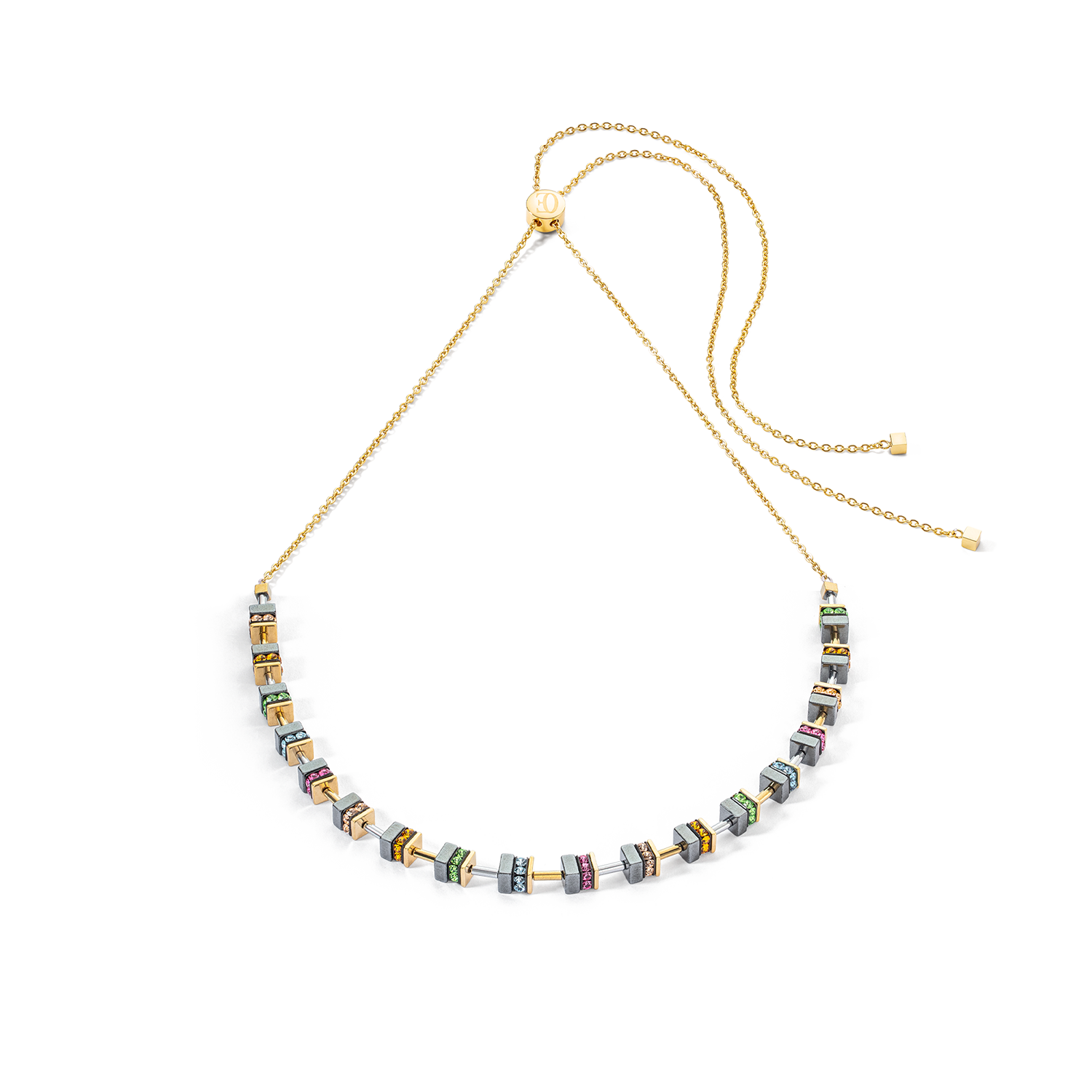 Collana Sparkling Classic Chain oro multicolore