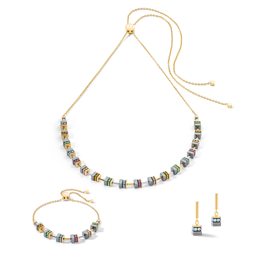 Collana Sparkling Classic Chain oro multicolore