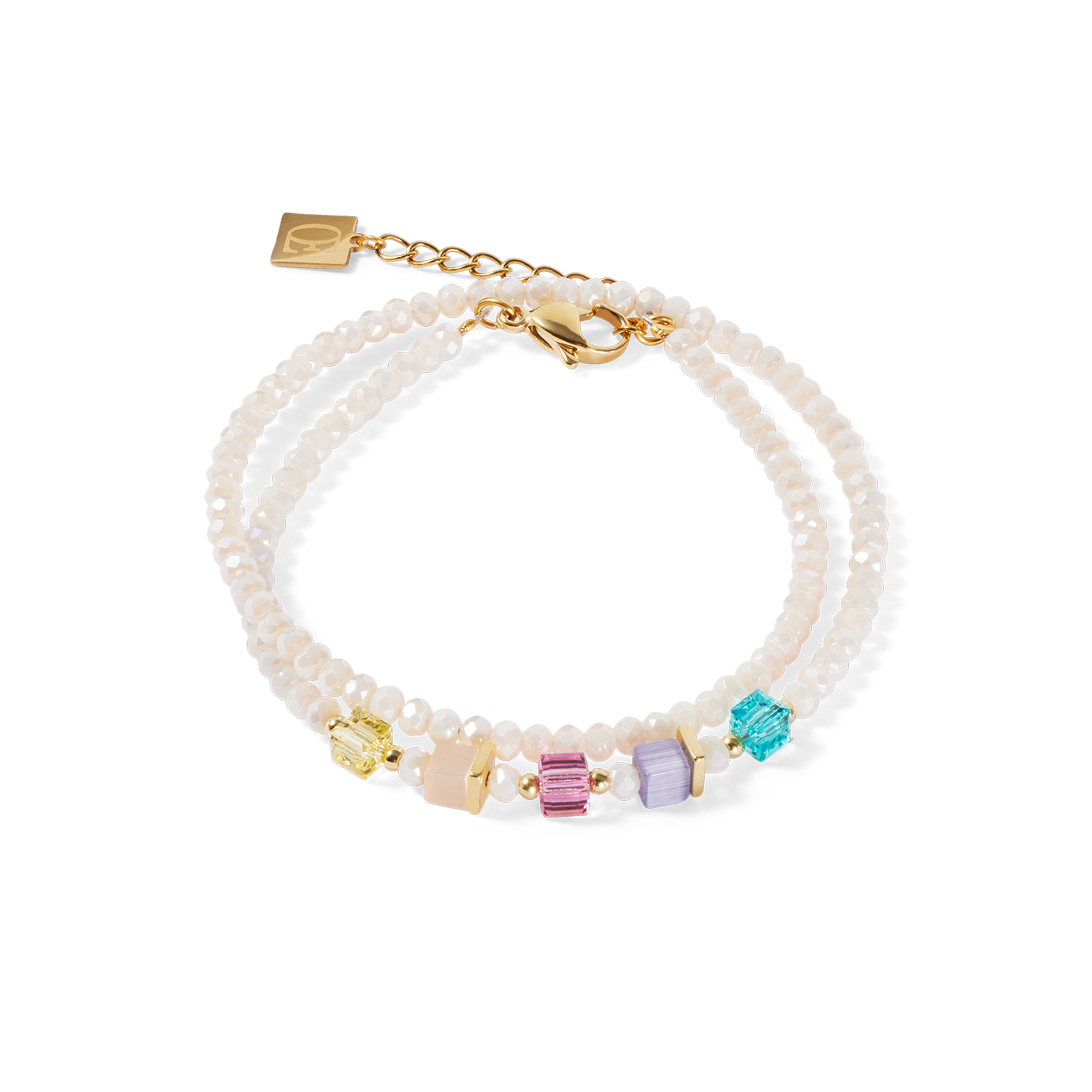 Joyful Colours Update Bracciale oro-multicolor