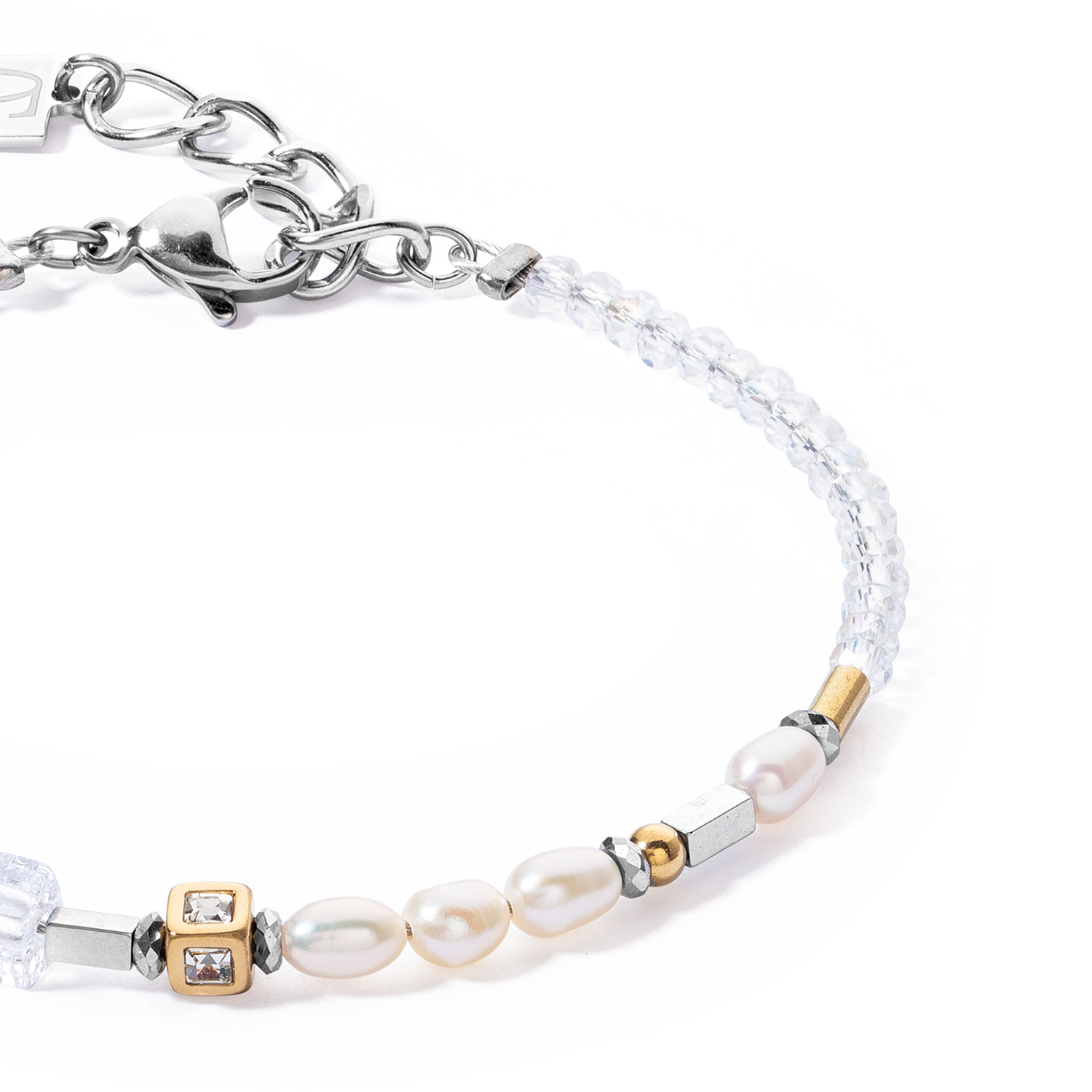 Bracciale Principessa Fusion Pearls  bicolore