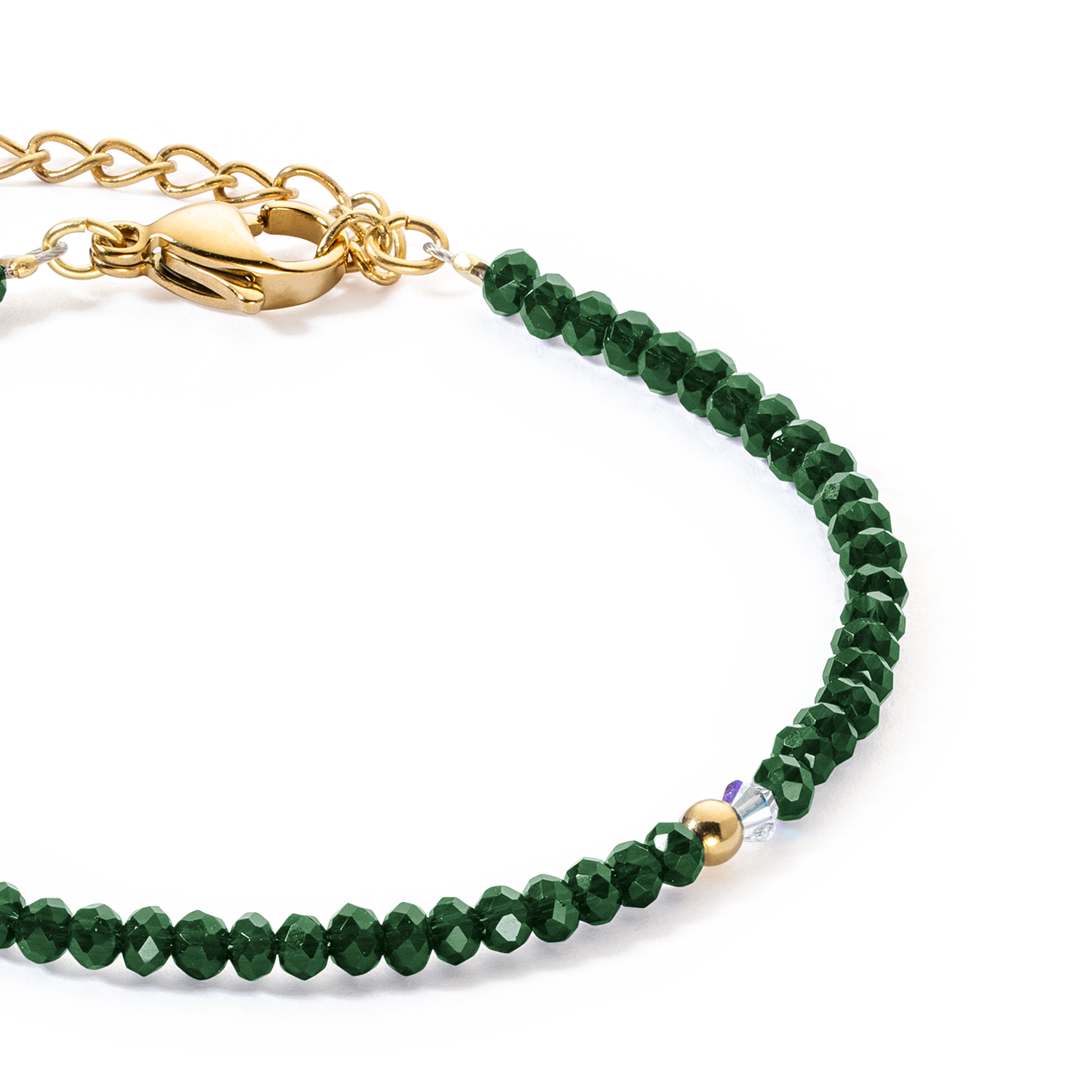 Bracciale Little Twinkle oro-verde scuro