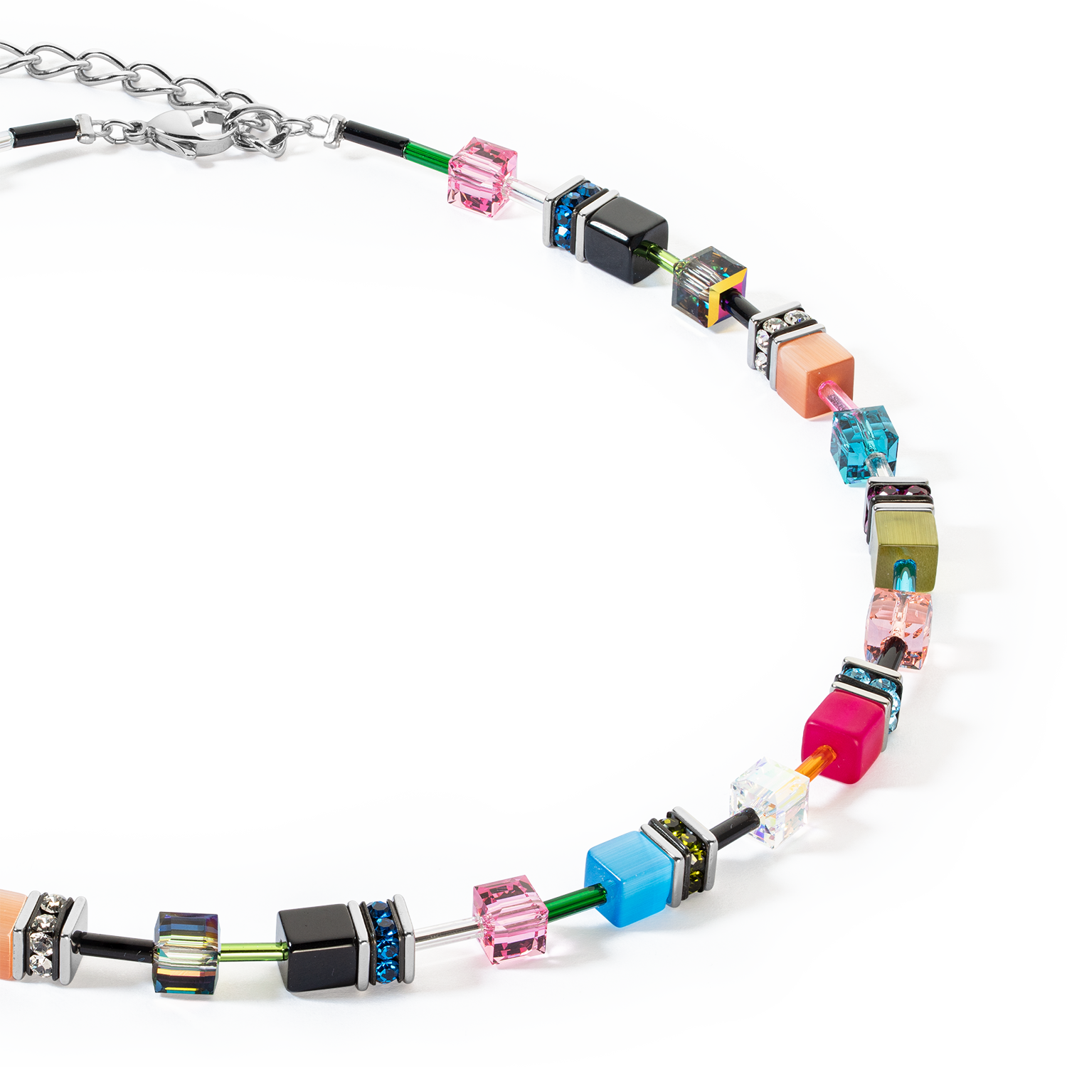 Collana GeoCUBE® Iconic Multicolore Fancy