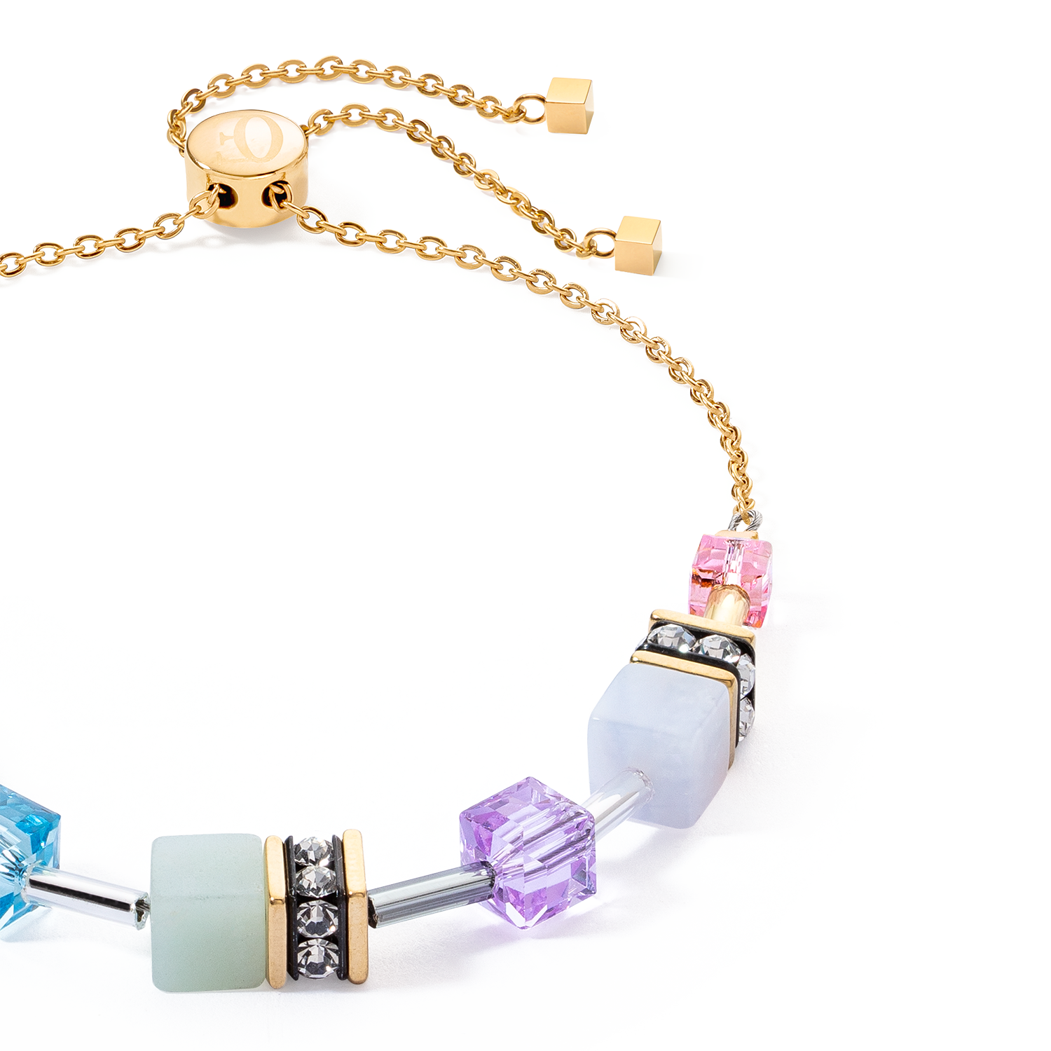 Bracciale GeoCUBE® Iconic Nature Chain pastello