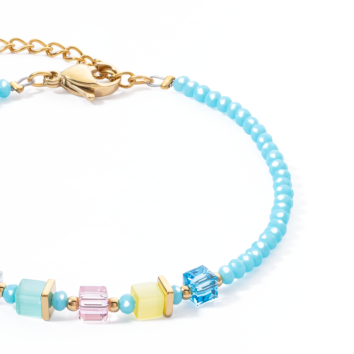 Bracciale Joyful Colours turchese-multicolore