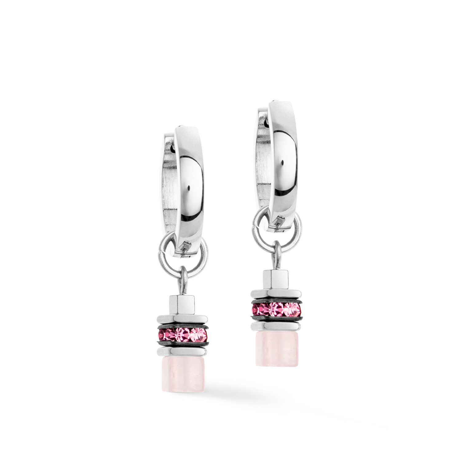 Creole GeoCUBE® Fusion Charm argento-pastello